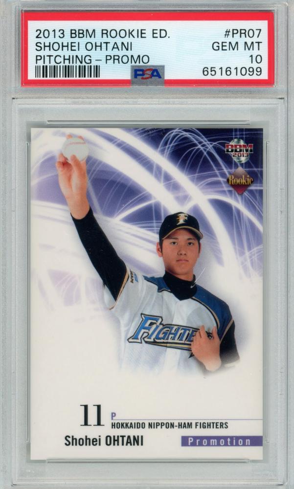 ミントモール / MINT 札幌店 / 2013 BBM ルーキーエディション 大谷翔平 投手版 プロモーションカード #PR07 PSA10 GEM  MINT