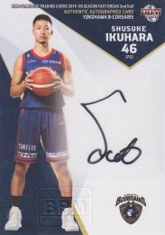 2019-20 BBM B.LEAGUE FAST BREAK 2nd Half 直筆サインカード / 生原秀将 【36/87】