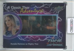 2023 Upper Deck Marvel Studios Thor Love and Thunder Natalie Portman as Mighty Thor A Classic Thor Adventure/#FC-1