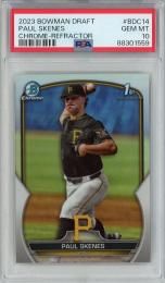 2023 Bowman Draft Paul Skenes Chrome Refractor【PSA 10】《Gem-MINT》 Pittsburgh Pirates