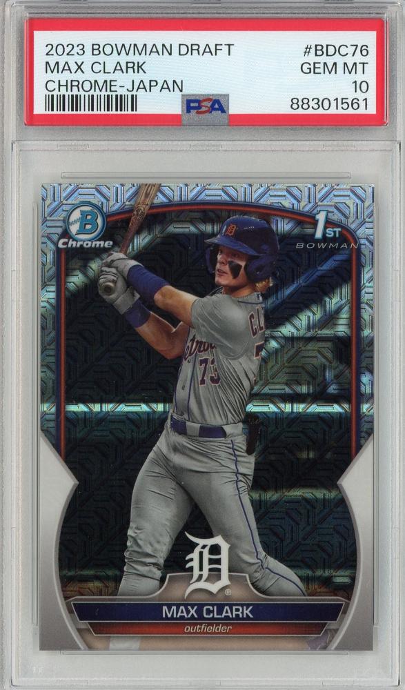 ミントモール / MINT 池袋店 / 2023 Bowman Draft Max Clark Chrome Japan【PSA 10】《Gem-MINT》  Detroit Tigers