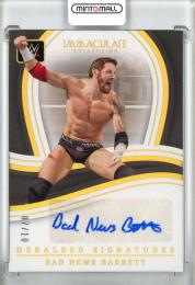 2023 Panini Immaculate Collection WWE Bad News Barrett Heralded Signatures Gold #32【7/10】