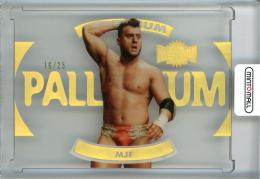 2022 Upper Deck Skybox Aew Metal Universe MJF Palladium Gold Spectrum #P3【16/25】《初期傷アリ》