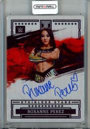 2023 Panini Impeccable WWE Roxanne Perez Stainless Stars Autographs #STRXP【63/99】《※傷アリ》