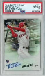 2018 Topps Chrome Shohei Ohtani Freshman Flash【PSA 10】《Gem-MINT》 Los Angeles Angels