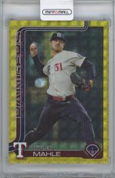 2025 TOPPS Update Foilfractors #US152 / TYLER MAHLE(Texas Rangers) 【1/1】