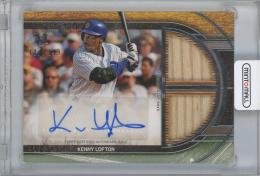 2025 TOPPS Museum Collection Signature Swatches Dual Relic Autographs / KENNY LOFTON(Chicago Cubs) 【187/199】