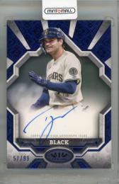 2025 Topps Tier One Tyler Black Break Out Autographs Blue Foil #BOATB【57/99】