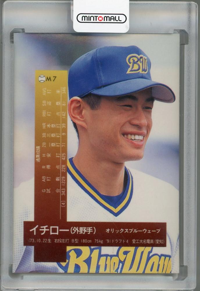 高質 浦和店 MINT / ミントモール / 3D イチロー オリックス BBM 1996 スポーツ選手