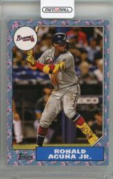 2022 Topps Japan Ronald Acuna Jr. Cherry Tree #87B3   Atlanta Braves