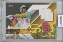 2024 TOPPS City Connection Swatch Collection / JUAN SOTO(San Diego Padres)