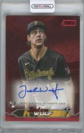 2024 TOPPS Stadium Club Autographs Red Foil / JACKSON WOLF(Pittsburgh Pirates) 【30/50】