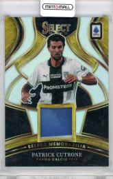 2025-26 PANINI SELECT SERIE A Patrick Cutrone Jersey #SM-PCU Parma Calcio 1913