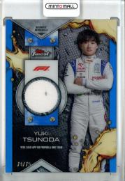 2024 Finest Formula 1 Yuki Tsunoda F1 Relics Blue #F1RTSU【74/75】