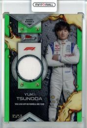 2024 Finest Formula 1 Yuki Tsunoda F1 Relics Green #F1RTSU【15/50】