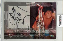 2009 BBM 全日本プロレス 中嶋勝彦 直筆サインカード【59/99】