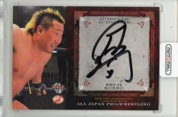 2009-10 BBM 全日本プロレス 近藤修司 直筆サインカード【74/80】