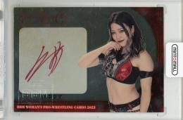 2023 BBM 女子プロレスカード 鈴季すず インサート銀紙版直筆サインカード【06/30】