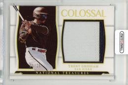2022 PANINI NATIONAL TREASURES Colossal Materials Holo Gold #30 / Trent Grisham San Diego Padres 【21/25】
