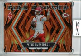 2023 Panini Phoenix Patrick Mahomes II Fire Forged Orange #1【75/99】《傷アリ》 Kansas City Chiefs