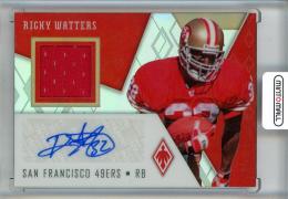 2020 Panini Phoenix Ricky Watters Veteran Autograph Materials #14【30/50】 San Francisco 49ers