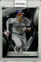 2025 Topps Chrome Black Dylan Crews Base Washington Nationals