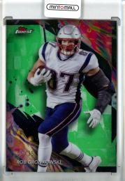 2024 Topps Finest Rob Gronkowski Green Refractors #134【5/35】《傷アリ》