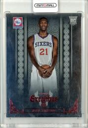2014-15 Panini Excalibur  Joel Embiid Rookie Base Knights Templar Parallel