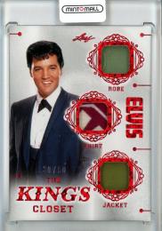 2025 LEAF ELVIS ICONS COLLECTION Elvis Pressly The King's Closet  TKC-9 Red【30/50】