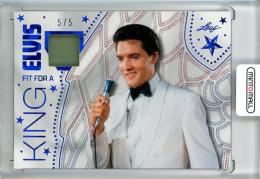 2026 LEAF ELVIS ICONS COLLECTION Elvis Pressly Fit For A King Relic FK-7 Blue【5/5】