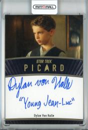 2023 Rittenhouse Star Trek Picard Dylan Von Halle as Young Jean-Luc Picard The Limited Edition Inscription Autographs