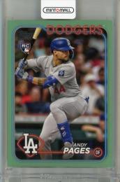 2024 Topps Japan Edition Andy Pages Jade Green RC #24【40/75】