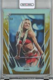 2026 Topps Chrome WWE  Sol Ruca Gold Refractors #34【7/50】