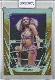 2026 Topps Chrome WWE Kelani Jordan Gold Refractors #95【17/50】
