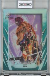 2026 Topps Chrome WWE Asuka Teal Refractors #27【27/299】《※初期傷アリ》