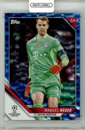 2022-23 Topps Uefa Club Competition Manuel Neuer #159 Base Blue Icy Parallel【41/99】 FC Bayern Munchen