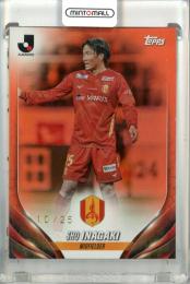 2024 TOPPS Jリーグ フラッグシップ 稲垣祥 Orange【10/25】 名古屋グランパス