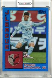 2024 TOPPS Jリーグ フラッグシップ 早川友基 Topps 1984 Blue Foil【70/75】 鹿島アントラーズ