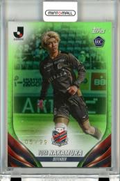 2024 TOPPS Jリーグ フラッグシップ 中村桐耶 Green【05/99】 コンサドーレ札幌