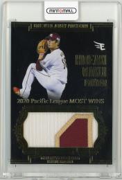 2021 楽天オリジナル 1st 涌井秀章 パッチカード(GAME USED)【21/25】