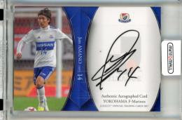 2017 EPOCH Jリーグオフィシャルトレーディングカード 天野純 Autograph 直筆サインカード【22/50】 横浜Fマリノス