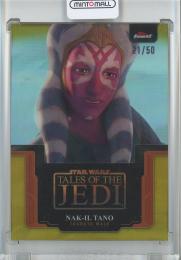 2023 Topps Finest Star Wars Nak-il Tano Tales of the Jedi/TOTJ-9/GoldParallel