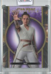 2022 Topps Star Wars Masterwork Rey Base/Purple/#16【47/50】