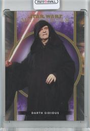 2022 Topps Star Wars Masterwork Darth Sidious Base/Purple/#58【19/50】