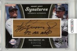 2008 UPPER DECK Sweet Spot Signatures Ken Griffey Jr. #SKG7 Ken Griffey Jr. 1992 ASG MVP【102/135】 Chicago White Sox