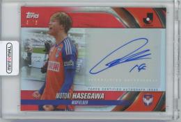 2024 Topps Jリーグ フラッグシップ 長谷川元希 (アルビレックス新潟) 直筆サインカード ラストナンバー 【5/5】