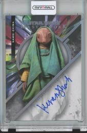 2022 Topps Star Wars Masterwork Kiran Shah as Nambi Ghima Autograph/#MWA-KS