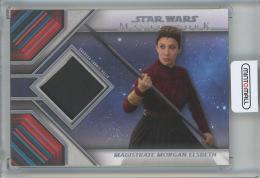 2022 Topps Star Wars Masterwork Magistrate Morgan Elsbeth Sourced Fabric Costume Relics/#CR-ME