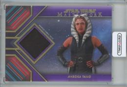 2022 Topps Star Wars Masterwork Ahsoka Tano Sourced Fabric Costume Relics/Purple/#CR-AT【3/50】