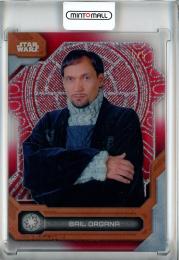2024 Topps Star Wars High Tek Bail Organa Death Star Exterior Red Diffractors【5/5】